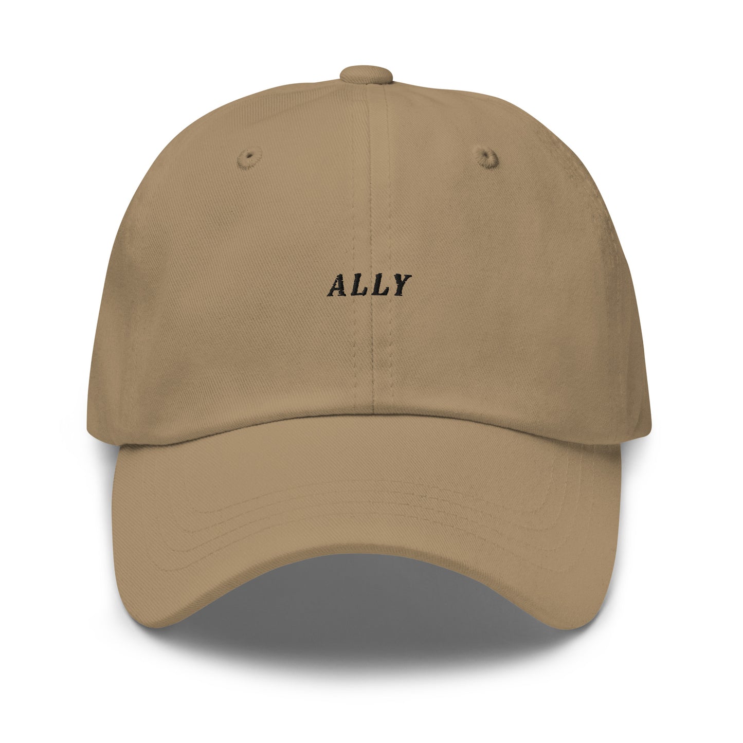 the Ally hat - svart brodering