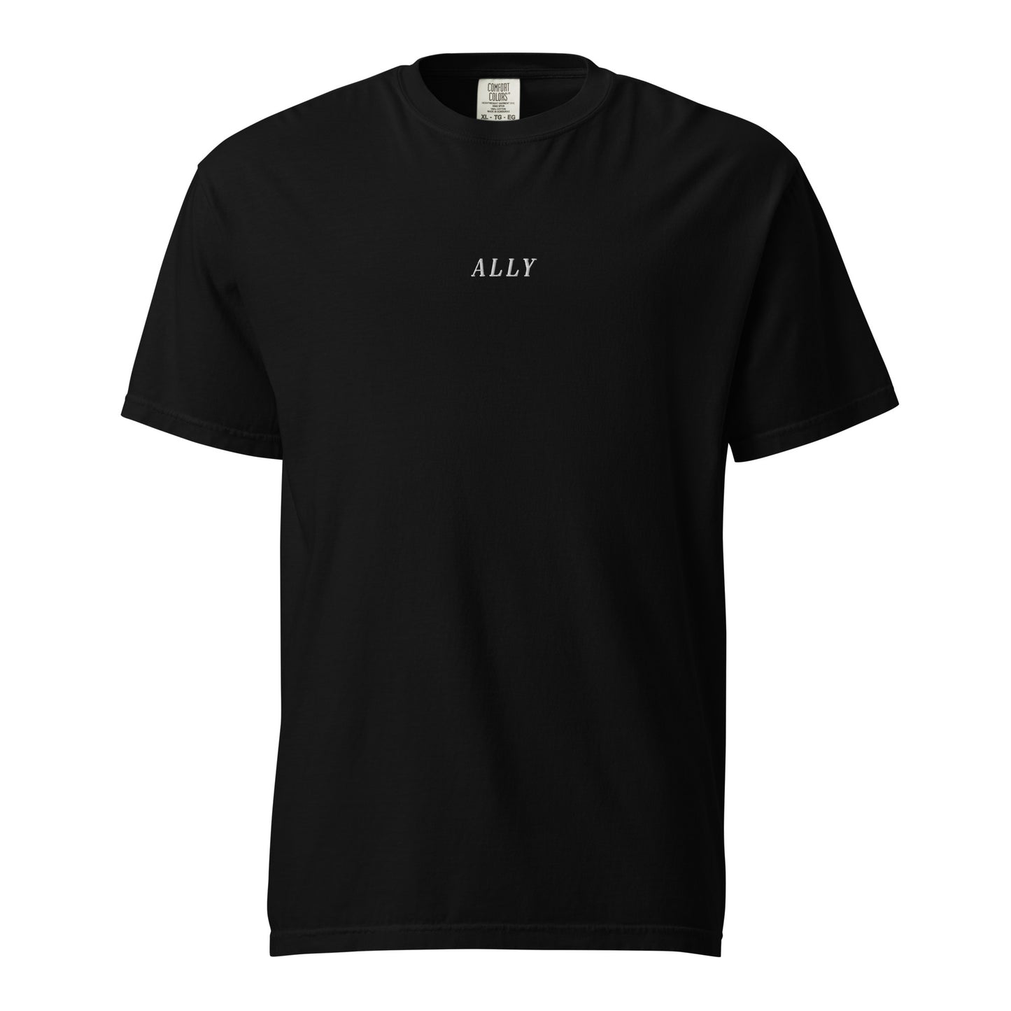 the Ally t-shirt - hvit brodering